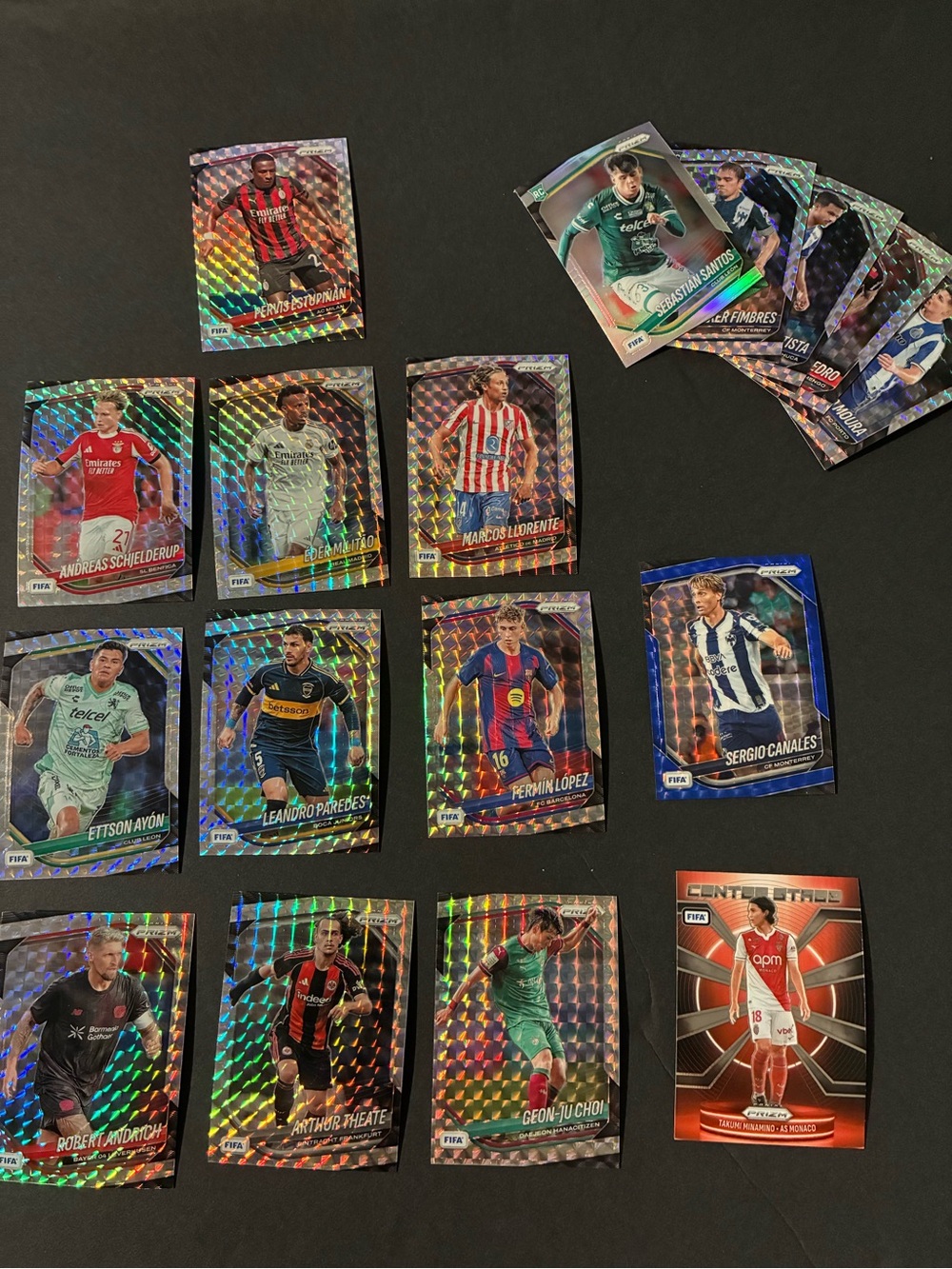 2025-26 Panini Prizm 17 Card Lot Including Numbered Card